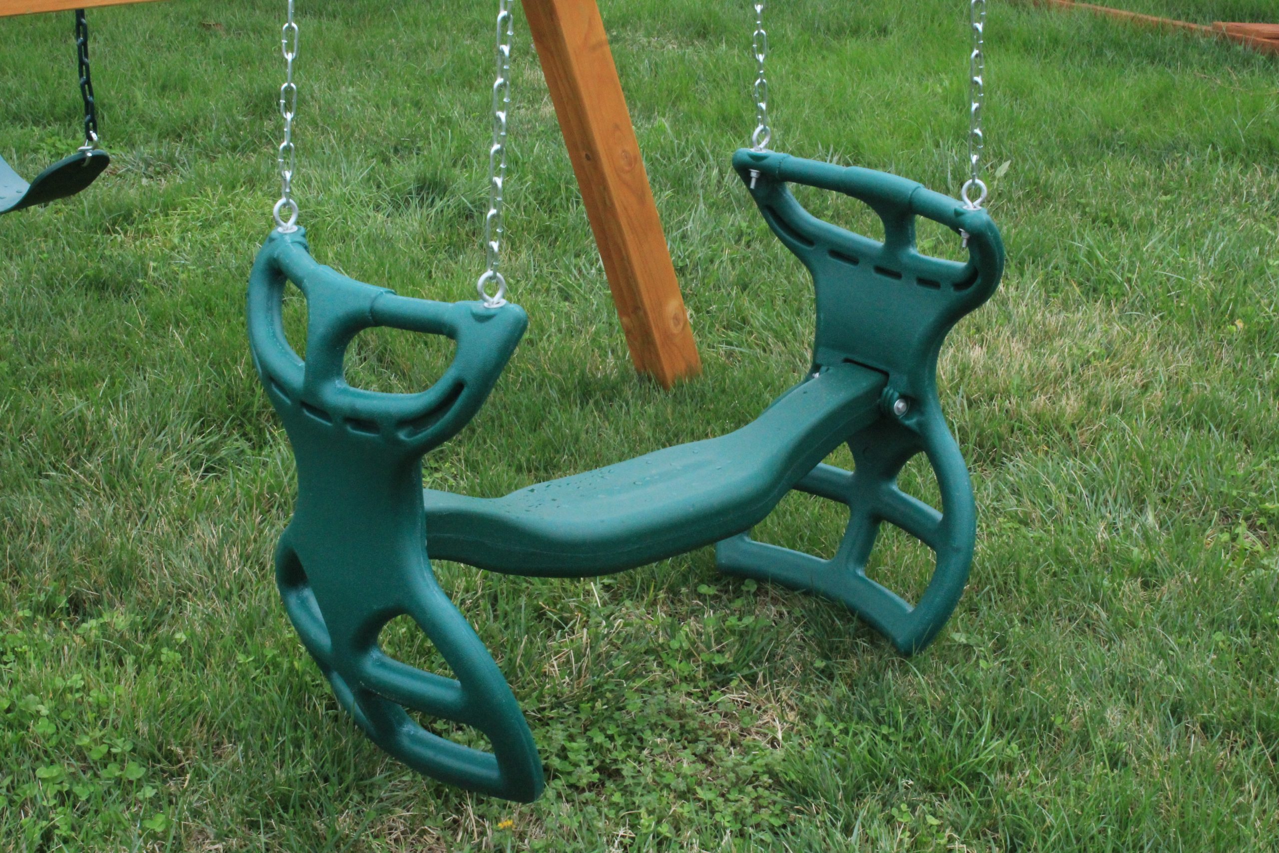 The EZ Ryder swing is among the many accessories Backyard Structures supplies.